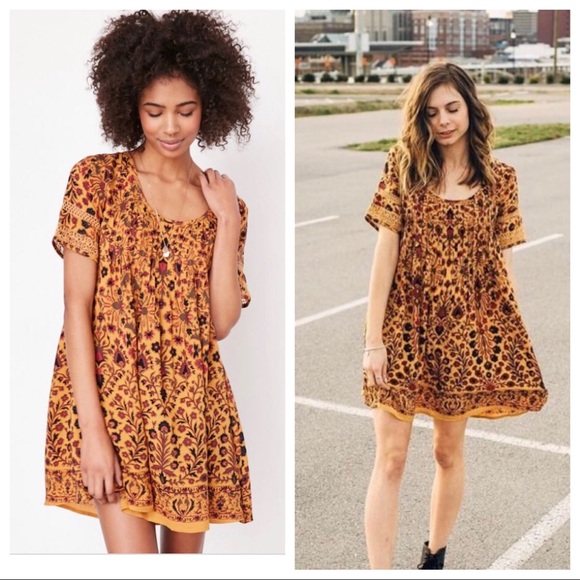 Urban Outfitters Dresses & Skirts - Ecote (UO) Amethyst Pintucked Frock Dress VGUC S